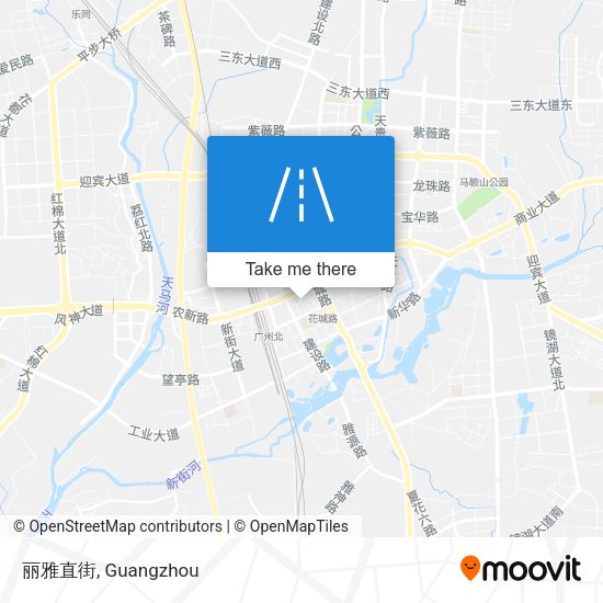 丽雅直街 map
