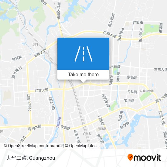 大华二路 map