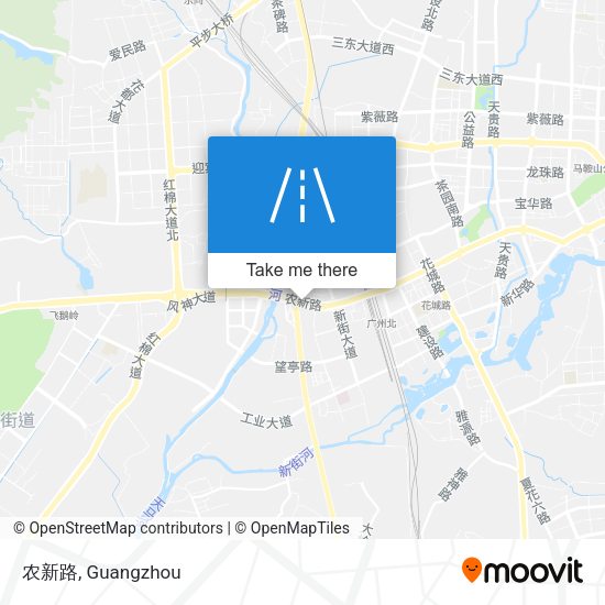 农新路 map