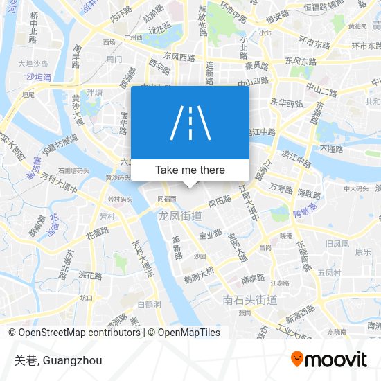 关巷 map