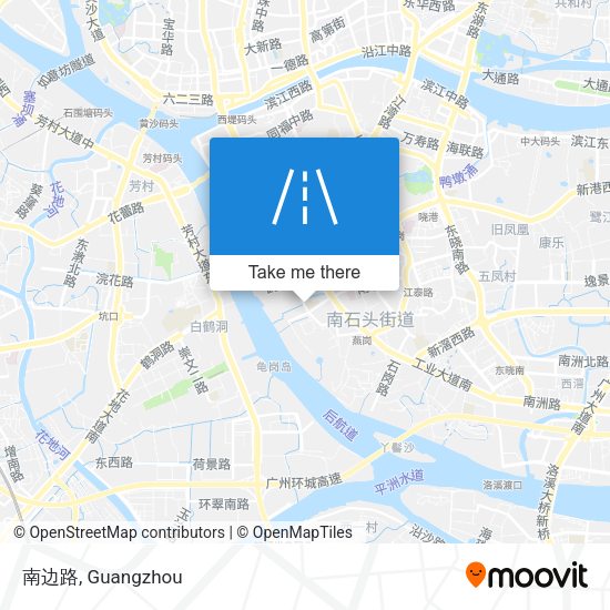 南边路 map