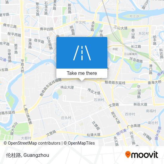 伦桂路 map