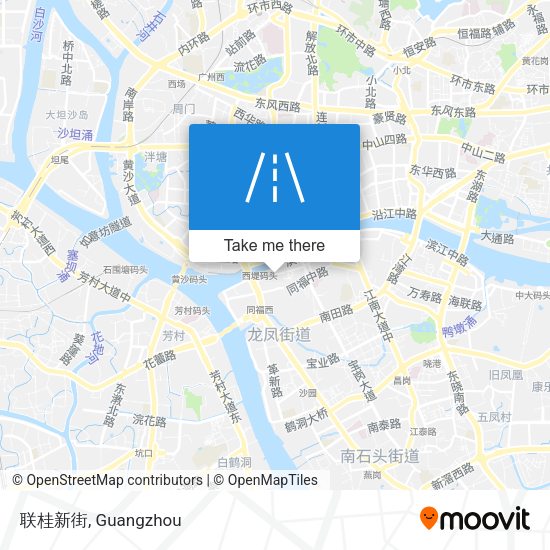 联桂新街 map