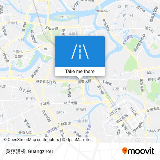 黄猄涌桥 map
