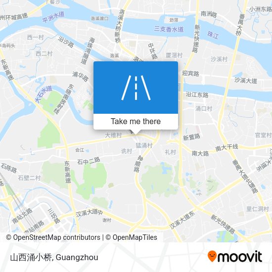 山西涌小桥 map