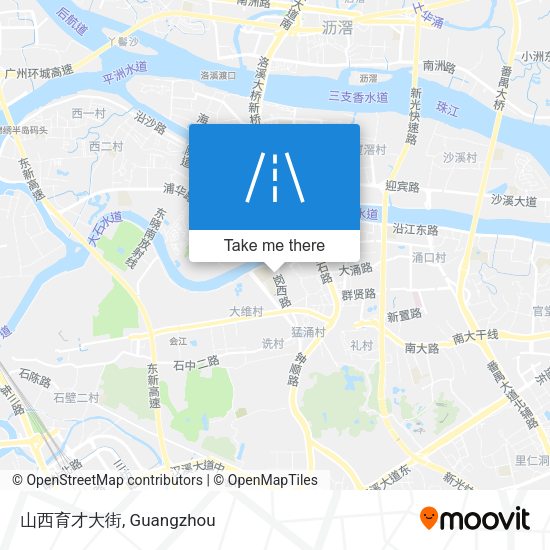山西育才大街 map