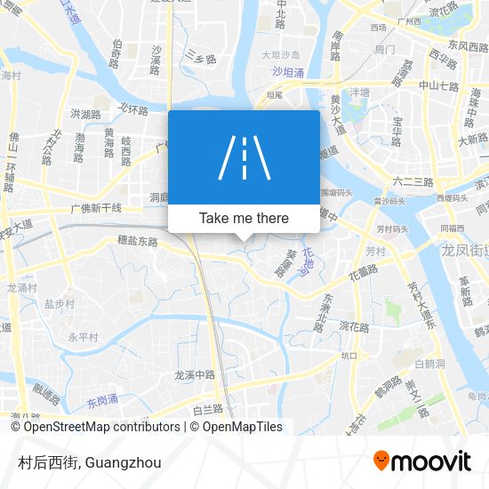 村后西街 map