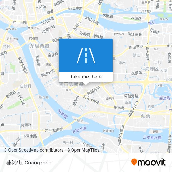 燕岗街 map