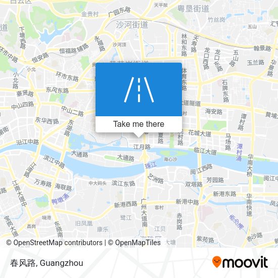 春风路 map