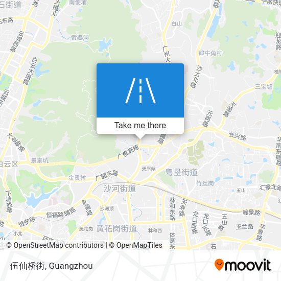 伍仙桥街 map