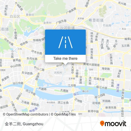 金羊二街 map