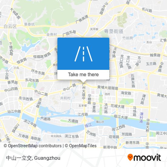 中山一立交 map