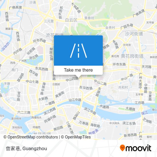 曾家巷 map