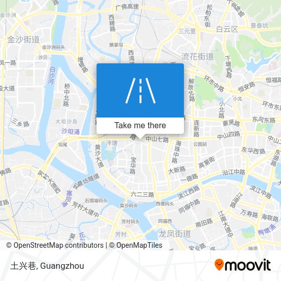 土兴巷 map