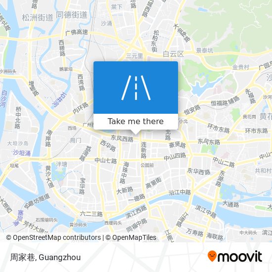 周家巷 map