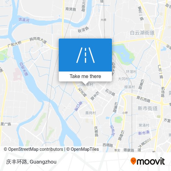 庆丰环路 map