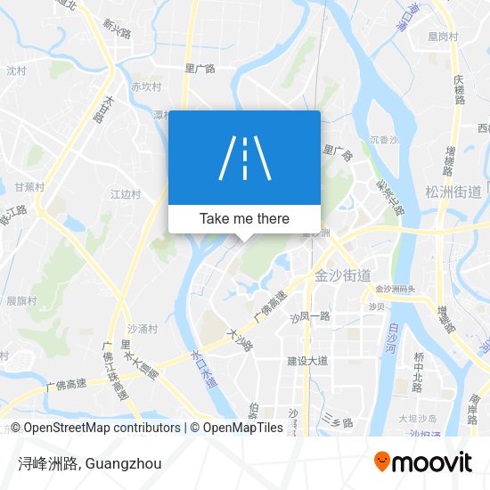 浔峰洲路 map