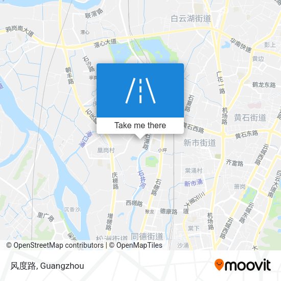 风度路 map