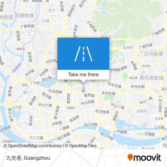 九兜巷 map
