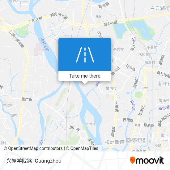 兴隆学院路 map