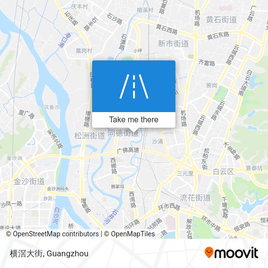 横滘大街 map