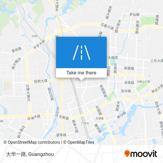 大华一路 map