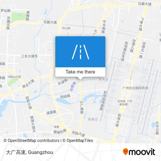 大广高速 map
