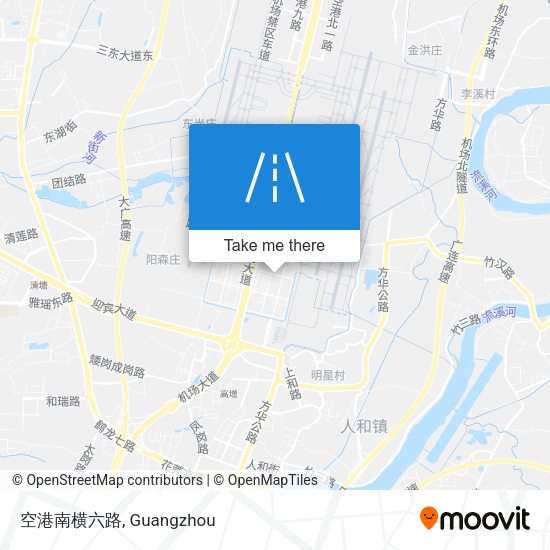 空港南横六路 map
