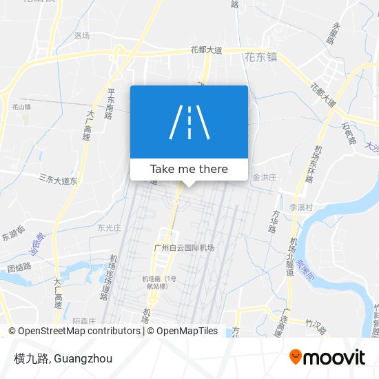 横九路 map