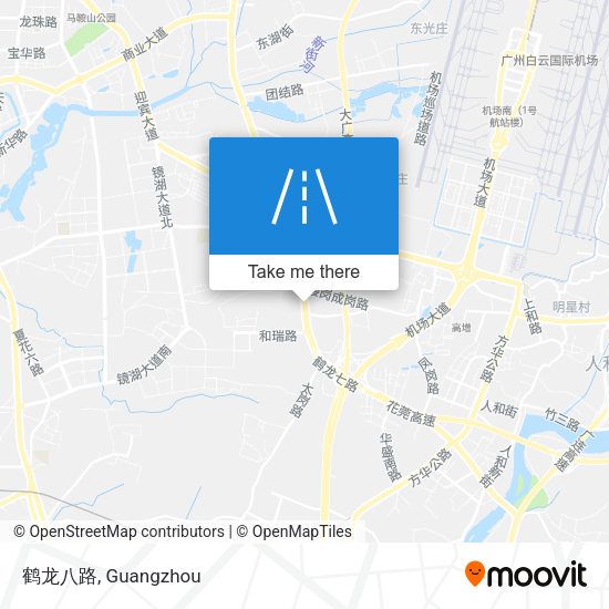 鹤龙八路 map