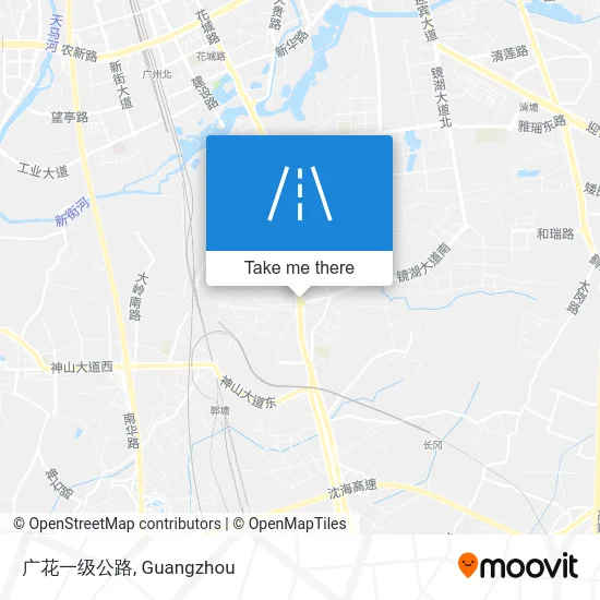 广花一级公路 map