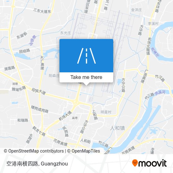 空港南横四路 map