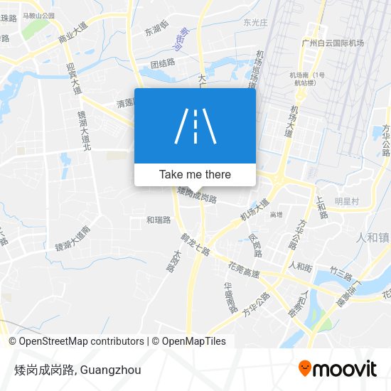 矮岗成岗路 map