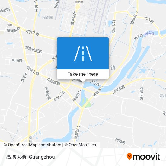 高增大街 map