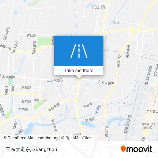 三东大道东 map
