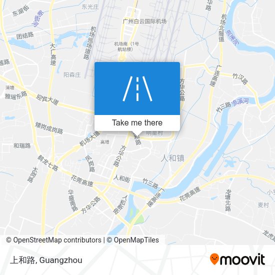 上和路 map