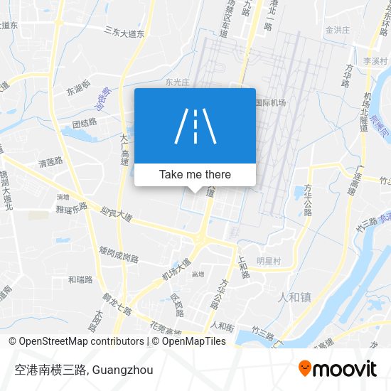 空港南横三路 map