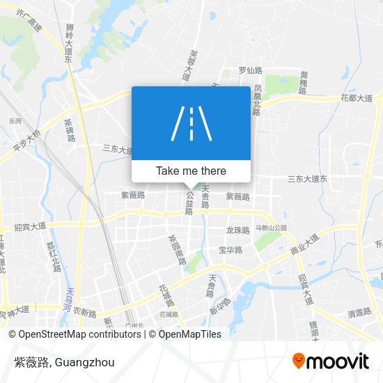 紫薇路 map