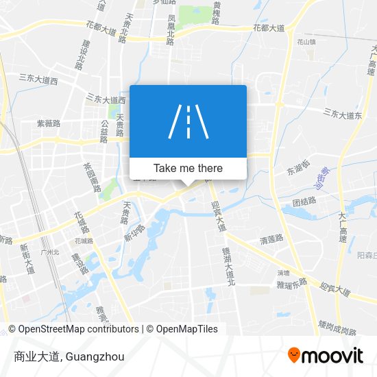 商业大道 map