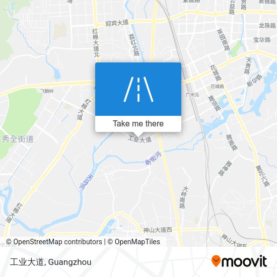 工业大道 map