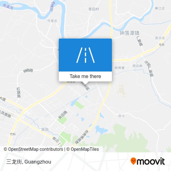 三龙街 map