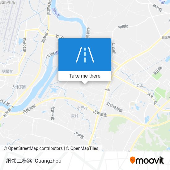 纲领二横路 map
