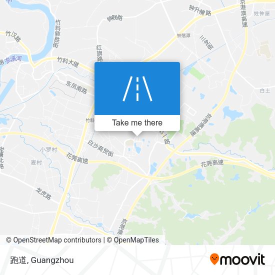跑道 map