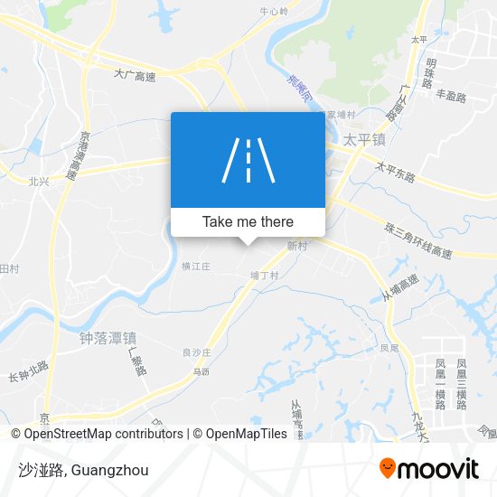 沙湴路 map