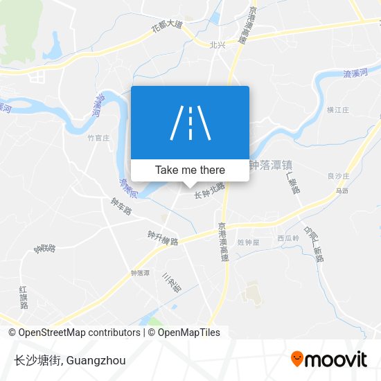 长沙塘街 map