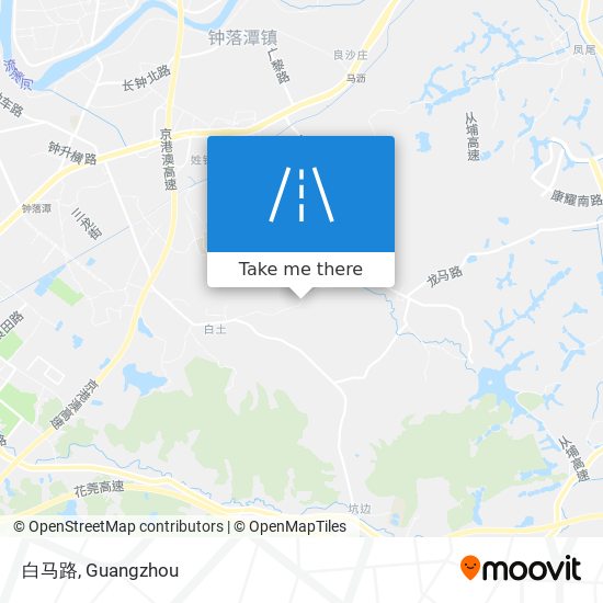 白马路 map