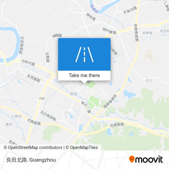 良田北路 map