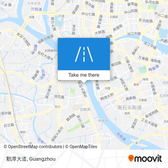 鹅潭大道 map