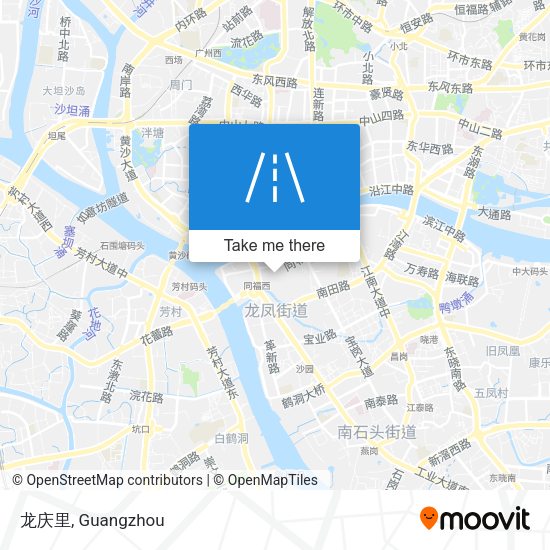 龙庆里 map