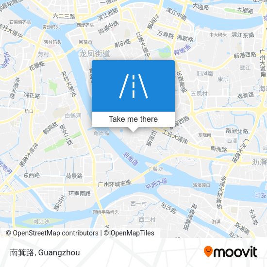 南箕路 map